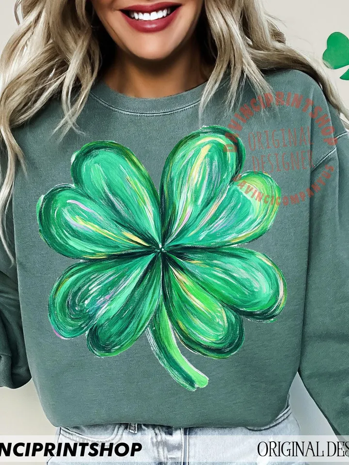 St. Patrick's Day Shamrock PNG, St. Patrick's Day PNG, Lucky png, St. Patrick's Clipart, Shamrock Digital file, St. Patty's png design