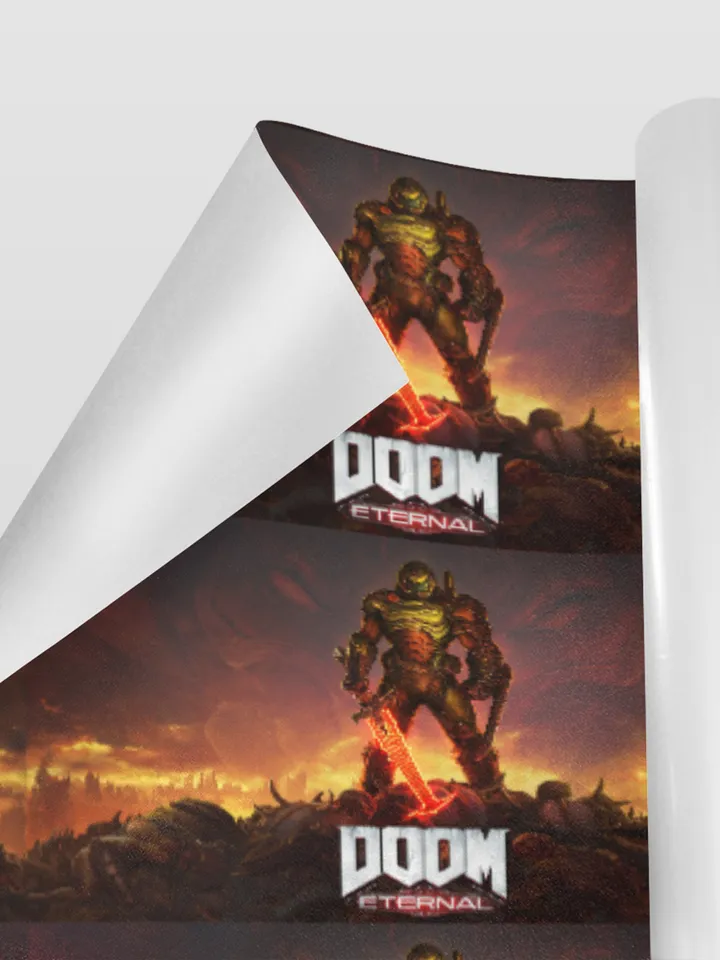 DOOM Eternal Gift Wrapping Paper 58"x 23" (1 Roll)