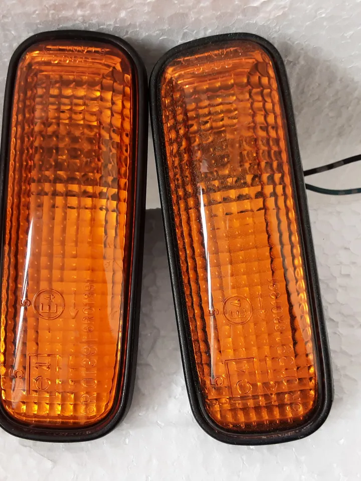 USED Genuine STANLEY Honda Civic EK9 JDM OEM Amber Side Marker Lights
