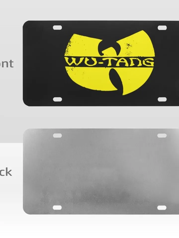W T License Plate