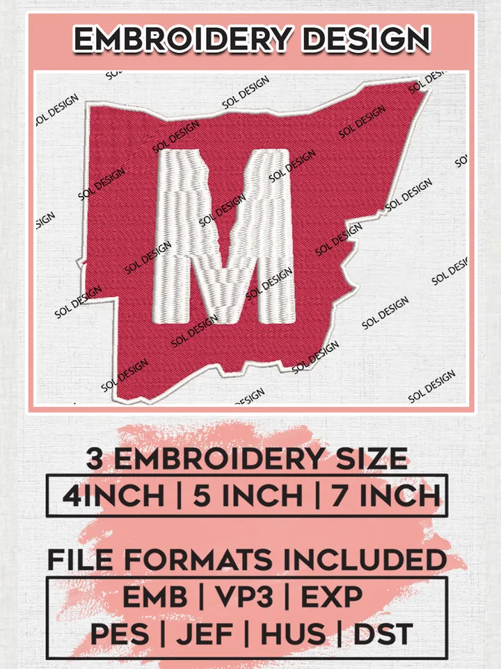 Raptors 905 Basketball Team Map Logo Embroidery Designs, NBA G League Team Embroidery Files, Basketball Machine Embroidery Designs, NBA Raptors 905 Team Logo, Sport Machine Embroidery Design, Digital Download