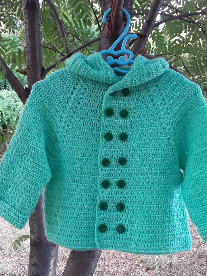 Hooded Baby Cardigan Pattern, Baby Boy Crochet Pattern, Boy Sweater Pattern, crochet Baby Boy outfit, Crochet Baby Boy Jacket Pattern, Toddler clothes, Crochet Toddler Jacket Pattern, PDF file in English