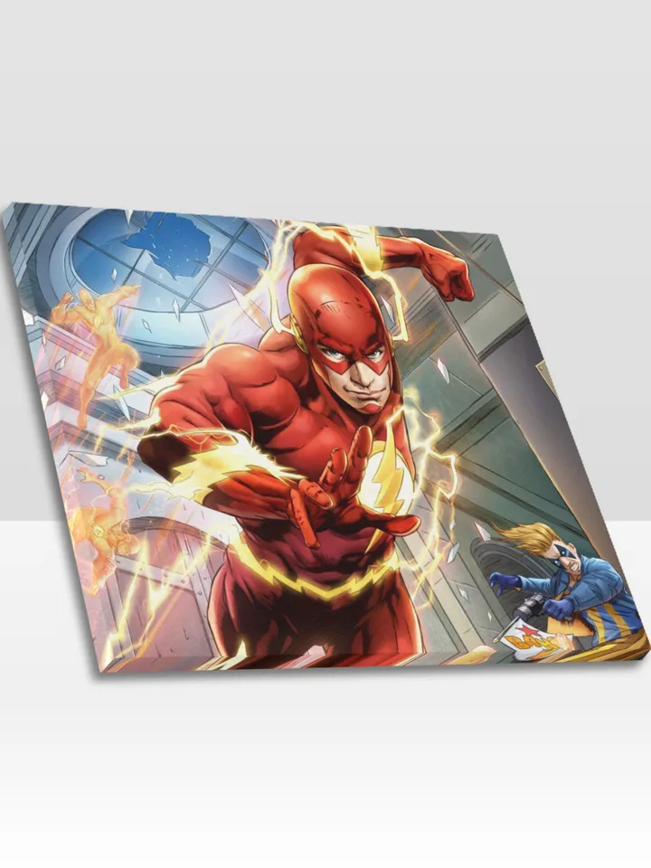 Flash Frame Canvas Print, Wall Art Home Decor