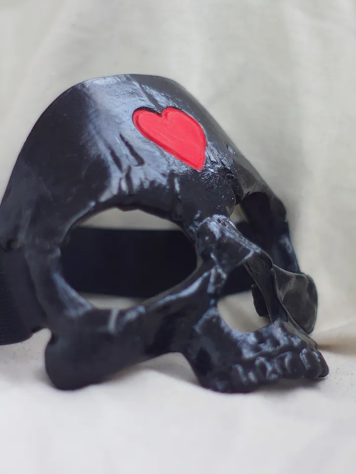 Skull mask with Heart Call Of Duty Modern Warfare Ghost Skull Mask Ghost mask