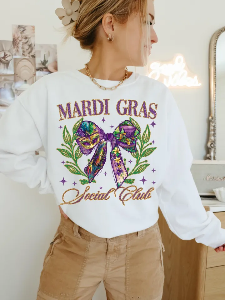 Mardi Gras Png,Fleur De Lis,Mardi gras Shirt Design,Fat Tuesday png, Social Club Png,Louisiana png,Carnival png,Bachelorette png