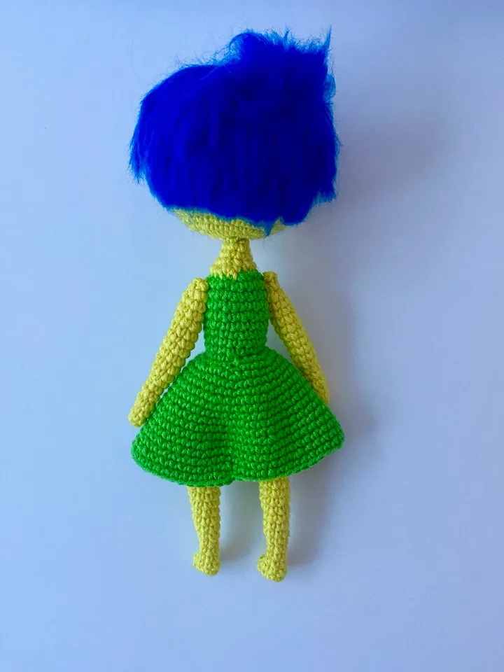 Joy from "Inside Out" amigurumi crochet pattern