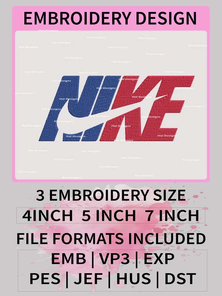 Flag USA Embroidery Designs, Machine Embroidery Patte, Flag USA Logo Embroidery File.