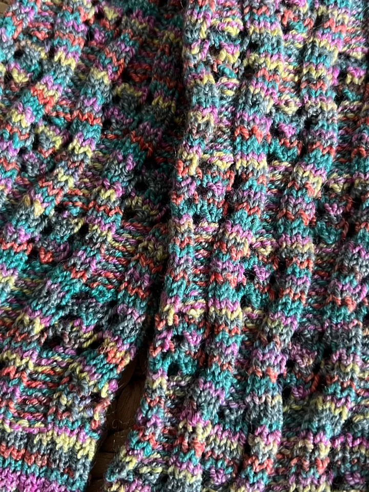 Handmade knitted womens socks/ Warm knitted accessory
