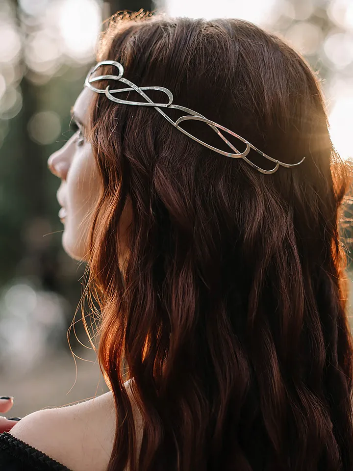 Witchcraft accessory pagan Jewelry elves and fairies dark witch tiara wiccan goddess diadem Crown pagan priestess Edain