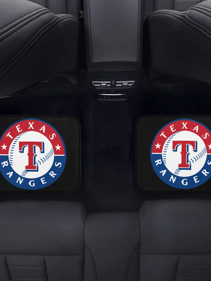 Texas Rangers Back Car Floor Mats Set of 2