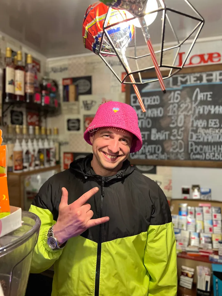 Pink bucket hat, panama Kalush Eurovision 2022, crochet summer panama, beach hat, Ukrainian artist, drawstring hat