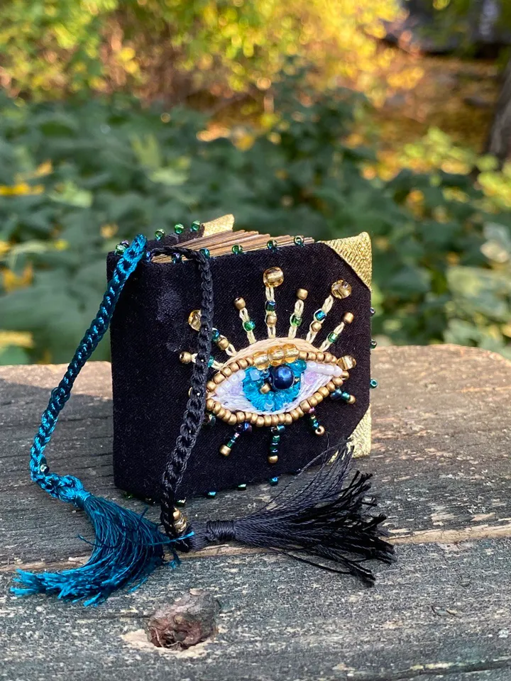 Mini magic book for dolls. Book for dollhouse and book nook