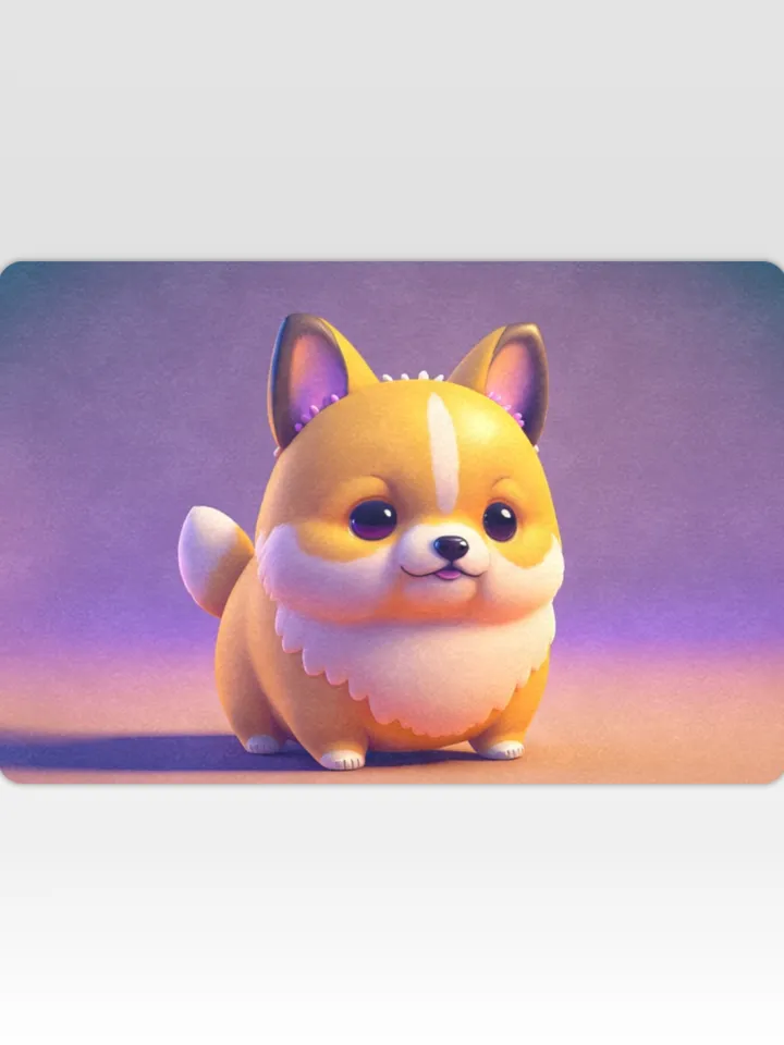 Cute Dog Kawaii Doormat, Welcome Mat