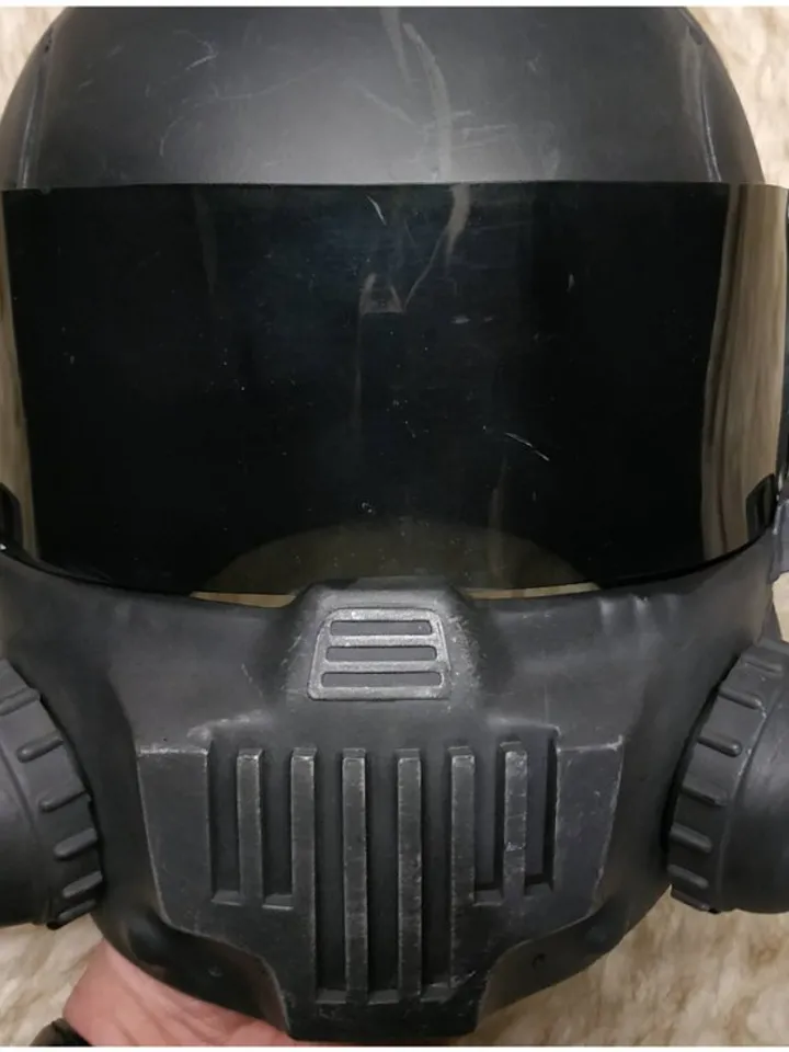 Shadowrun Cosplay - Airsoft helmet - paintball helmet - duftpunk helmet - pseudo