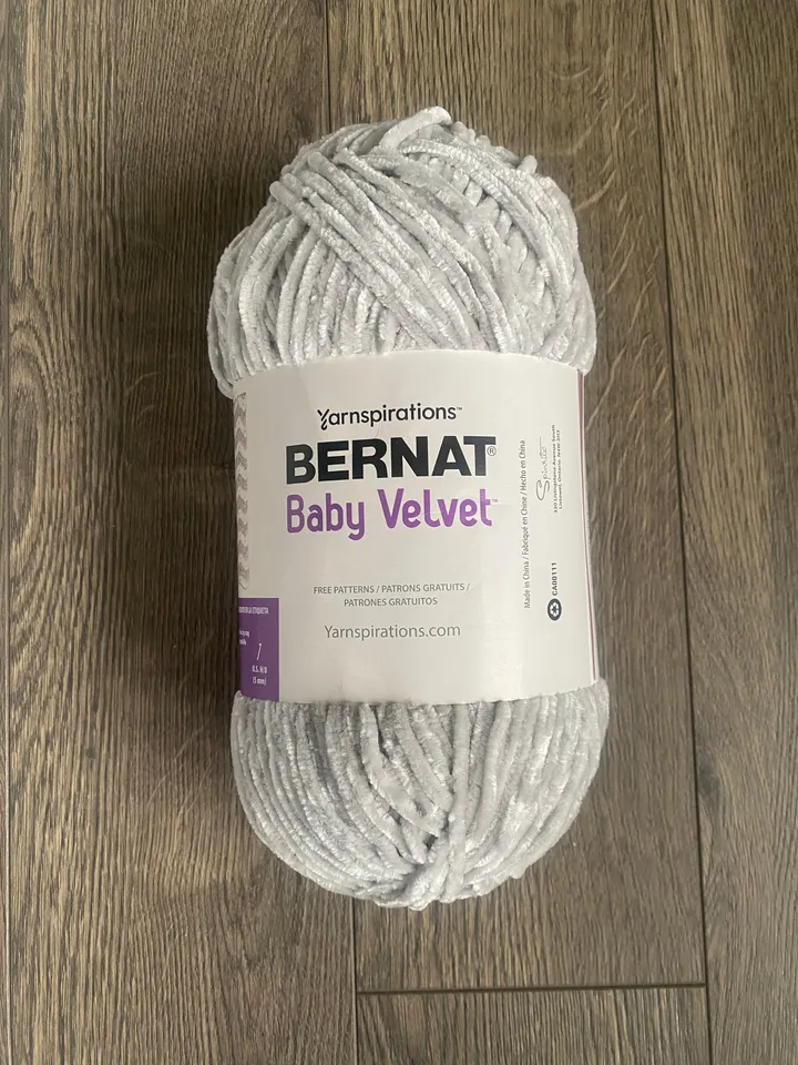 YARN - 1 Ball of BERNAT Baby Velvet (2 color options)