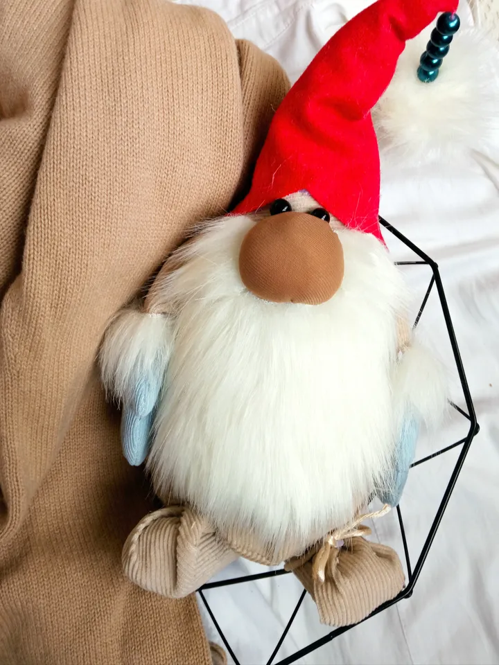 Textile interior gnome. Christmas decor. Valentine's Day Birthday Gift
Christmas gnome. Home decor indoor.