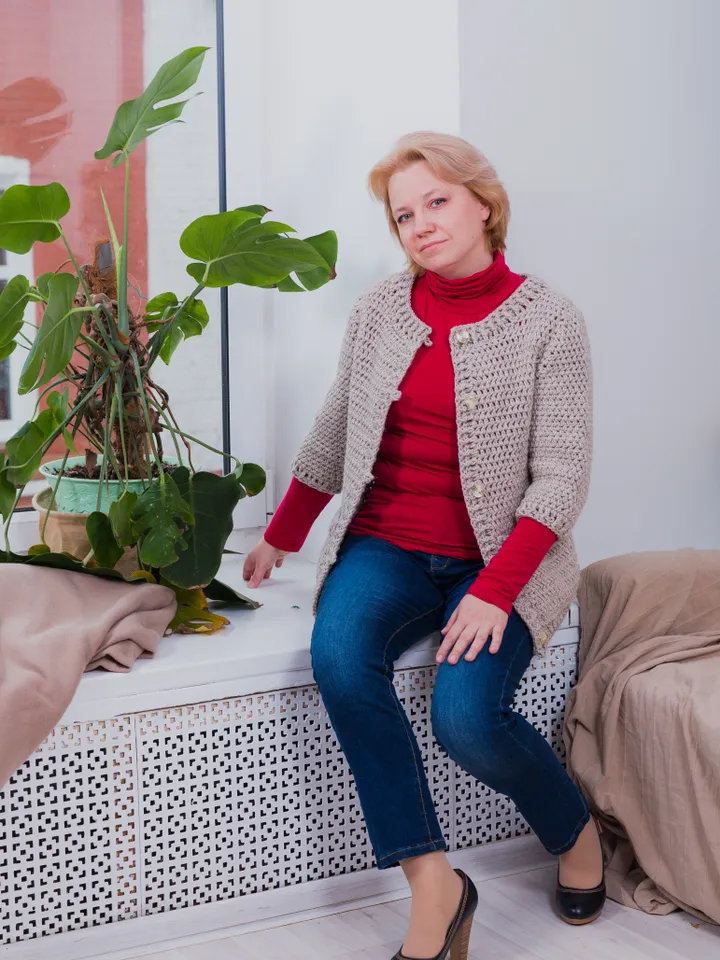 Women's Jacket Jacqueline Simple Crochet Pattern