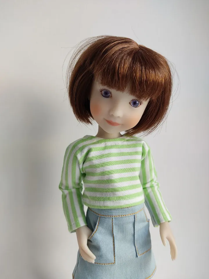 PDF sewing pattern for Siblies dolls.