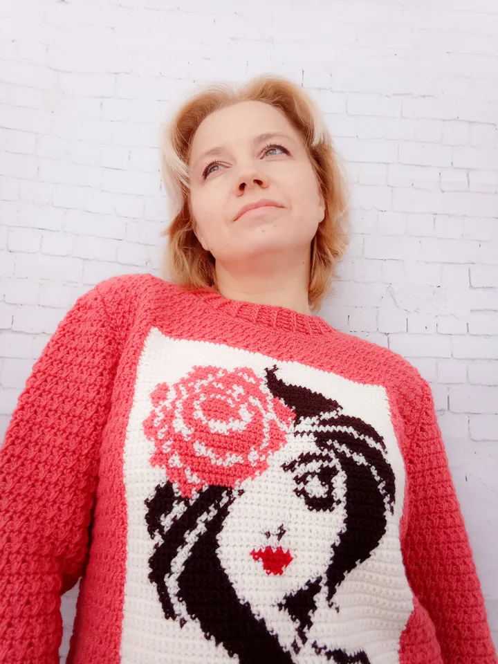 Women's Sweater The Picture Crochet Pattern