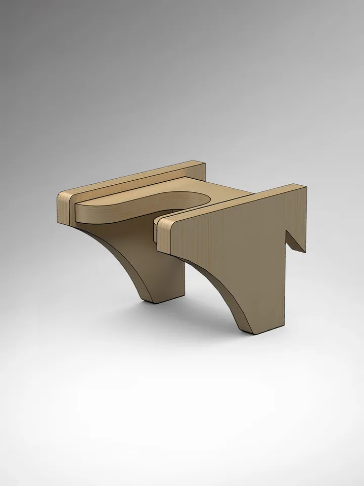 Hammer Rack Plans (PDF, SVG) for Workshop – DIY French Cleat Storage System