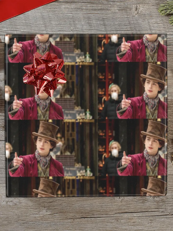 Wonka Gift Wrapping Paper