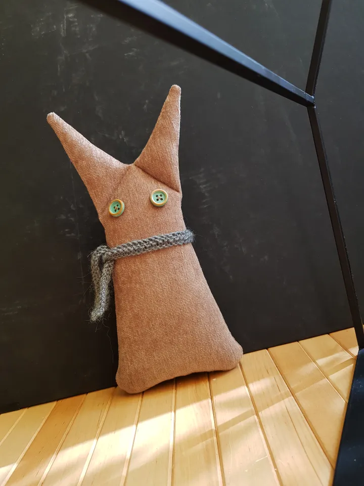 Bunny doll sewing pattern PDF digital tutorial in English, Stuffed animal sewing diy