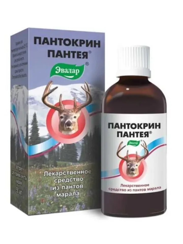 Pantocrine Panthea, liquid extract, 50 ml Deer antlers, Red Deer Antlers extract