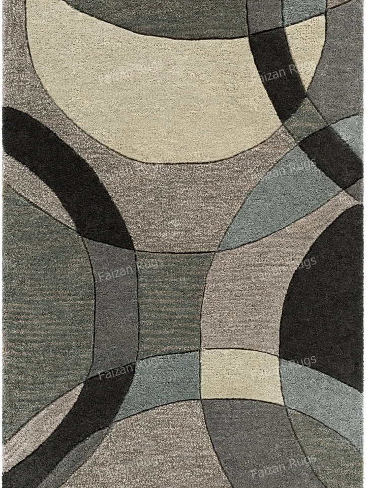 Antique Beige & Gray Hand tufted Rug 100% wool for living room, bed room, kids room in any size 9x12,8x10,6x9,5x8 fast up guys!!!!