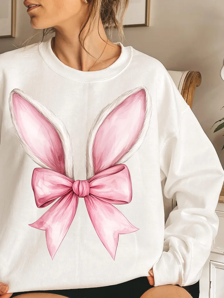 Coquette Easter png,Vintage Easter,Pink bow,Easter Sublimation Digital Design,Trendy Easter png,bible verse png,christian easter png