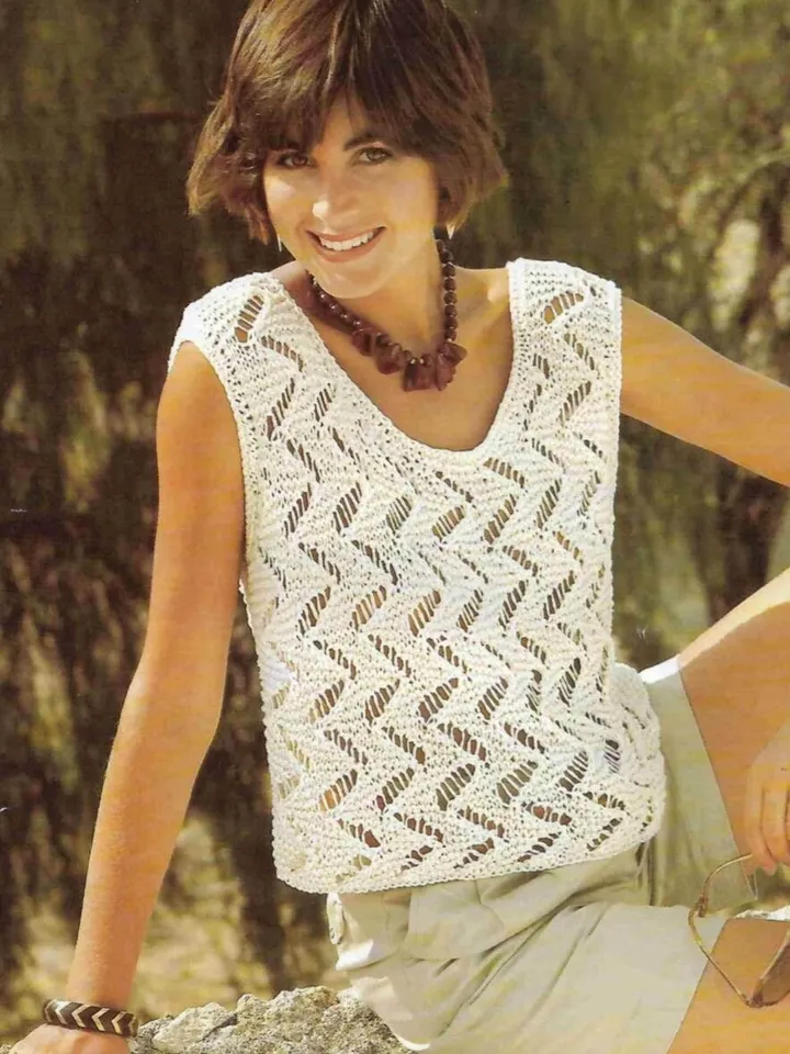 Knitting pattern sweater Set 3 X pattern women Sweater Knitting Pattern, Short Batwing Sleeveless Vest Knitting PDF Instant Download