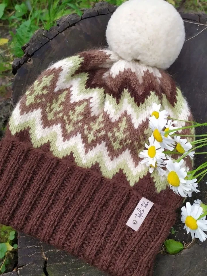 Knitting hat pattern/ Digital download