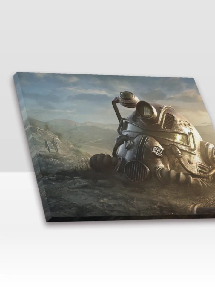 Fallout Frame Canvas Print