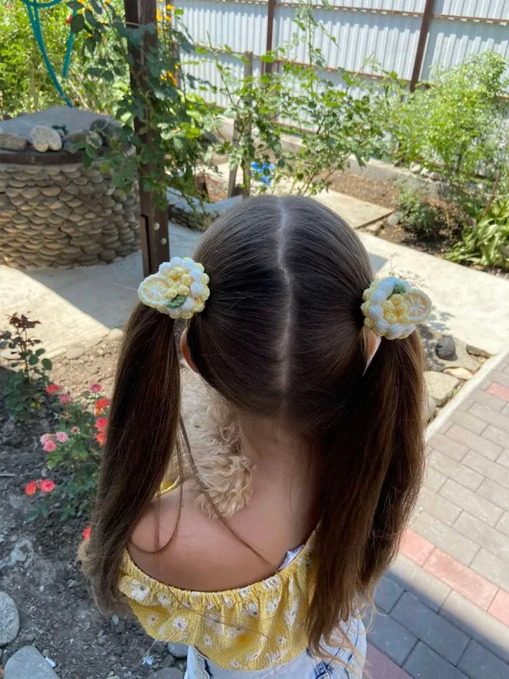 Hair accessories,hairrubber band for girl ,hand woven scrunchy,pretty haircut,