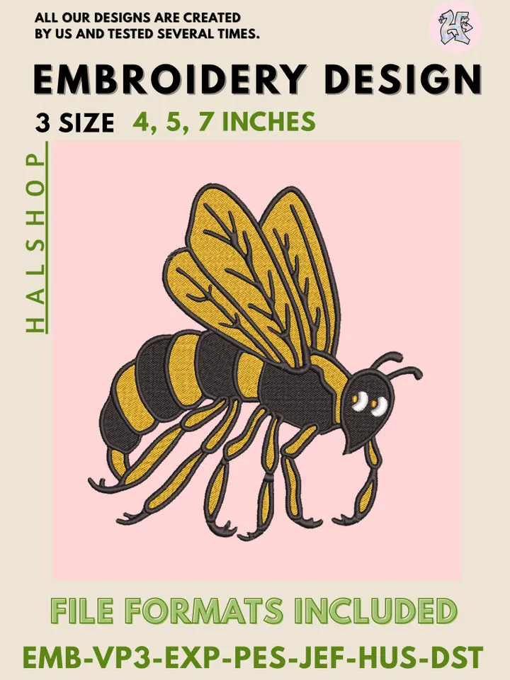 Georgia Tech Yellow Jackets NCAA Team Funny Mascot Logo Embroidery Design Files – College Sports Machine Embroidery, 3 Sizes, Digital Instant Download