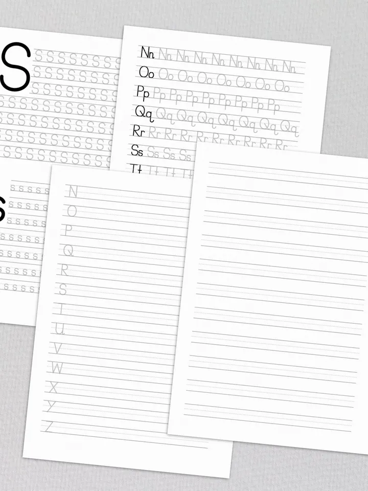 Alphabet Tracing Printable – Uppercase & Lowercase Letter Practice Sheets