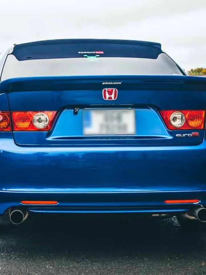Rear Spoiler Duck tail Mugen St for Honda Accord CL7 Cl9 / 03-08 TSX