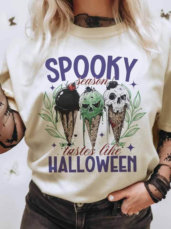 Halloween Tastes Like Png, Halloween Png Designs, Halloween png, Retro Halloween png, Spooky Season Png, Witch Png, Png Sublimation Designs