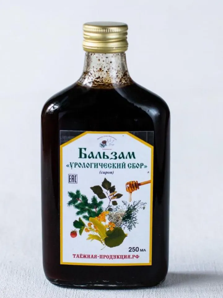 Balm Fir "Urological" / Natural Unique Product From The Siberian Taiga 250 Ml/8.45 Oz
