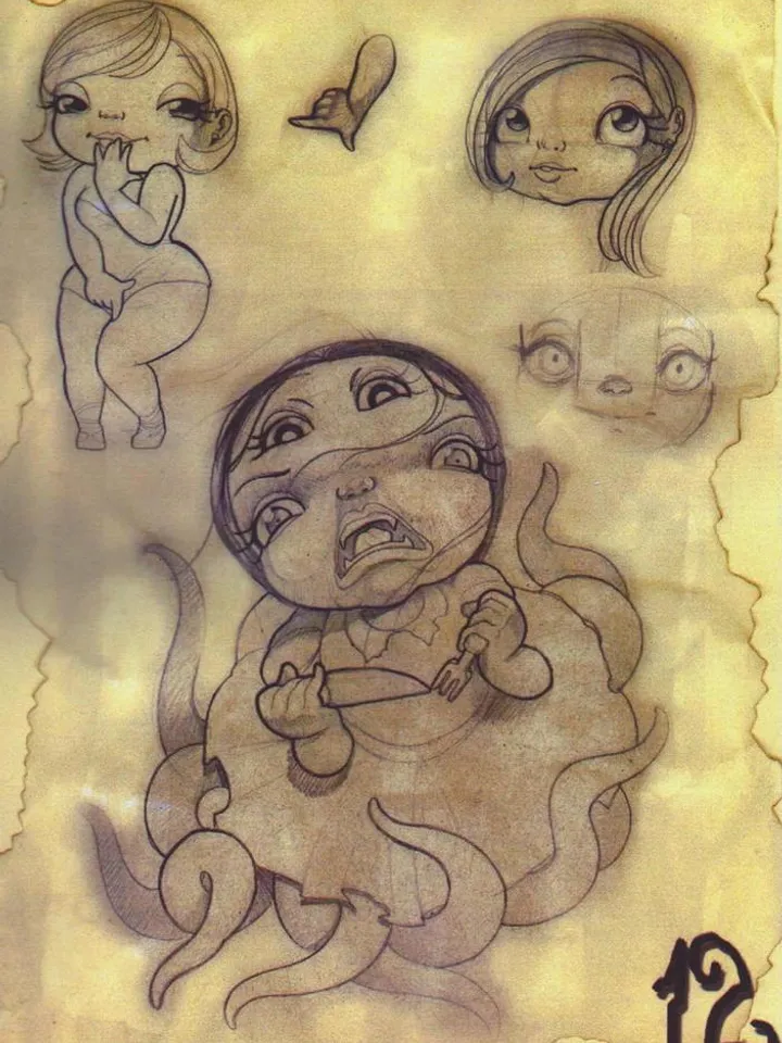Ivann Canteras - Creepy sketches & bloody stuff