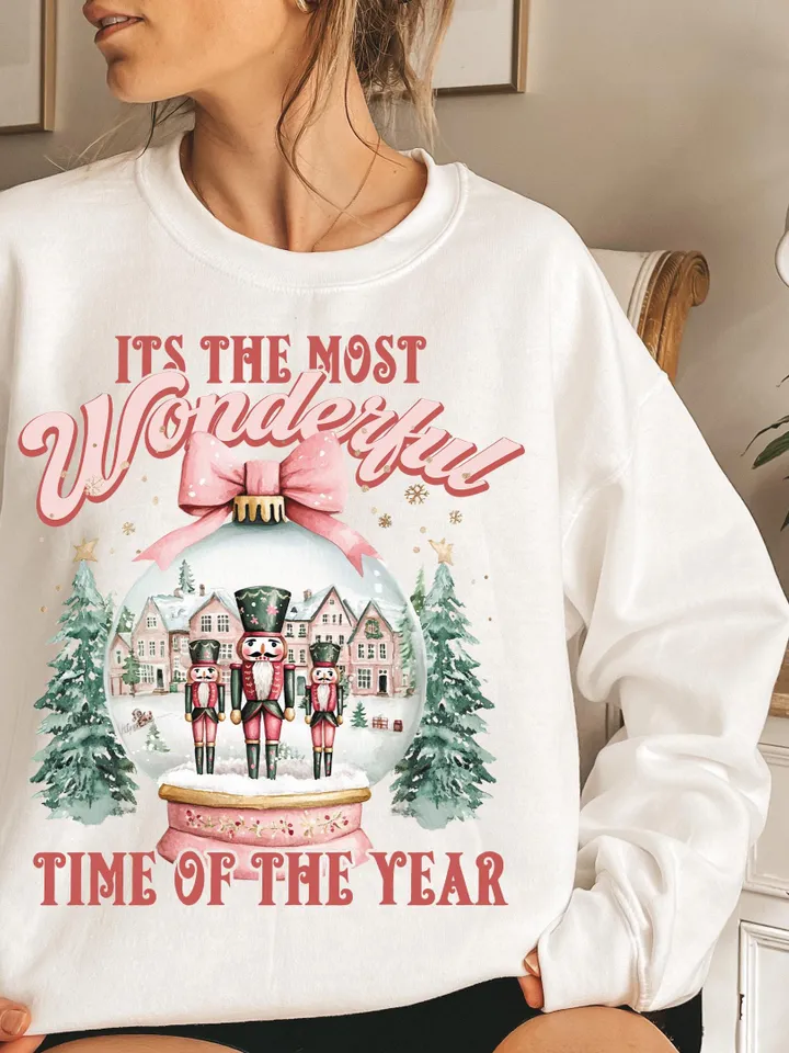 Nutcracker Friends Snow Globe PNG, Pink Christmas PNG, Coquette png, Pink bow png, Pink Christmas PNG sublimation, Coquette Christmas png