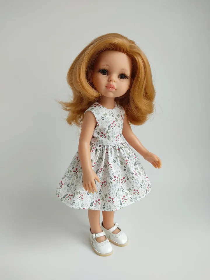 Tiny Charmer dress pattern for Paola Reina dolls