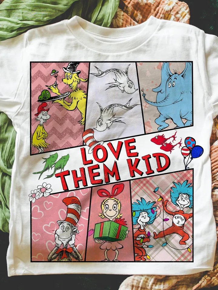 Read Across America Day png, One fish two fish, Dr.susse Png, Red fish blue fish, Reading Day png, Teacher gift png, Toddler seuss shirt png