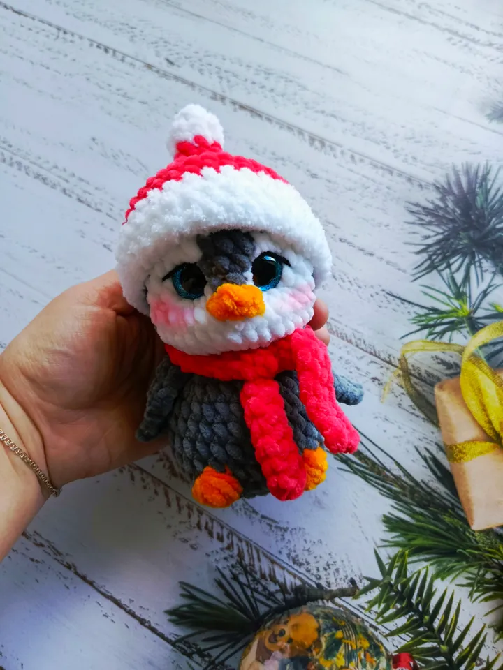 Crochet Penguin PATTERN, Amigurumi Penguin Pattern, Easy Amigurumi Penguin PDF Pattern