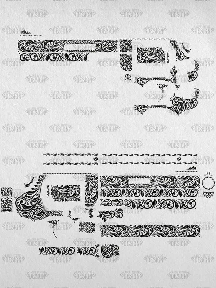 VECTOR DESIGN Smith & Wesson 629 5 in Scrollwork