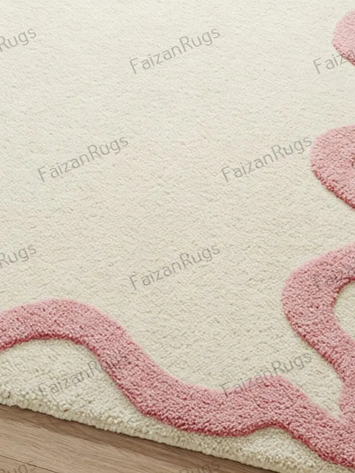 pink rug, Soft rug, aesthetic kids rug, area rug, Home Décor, living room, Dining decor, Bedroom rug, 9x12,10x14,6x9, bold pink, Irregular.