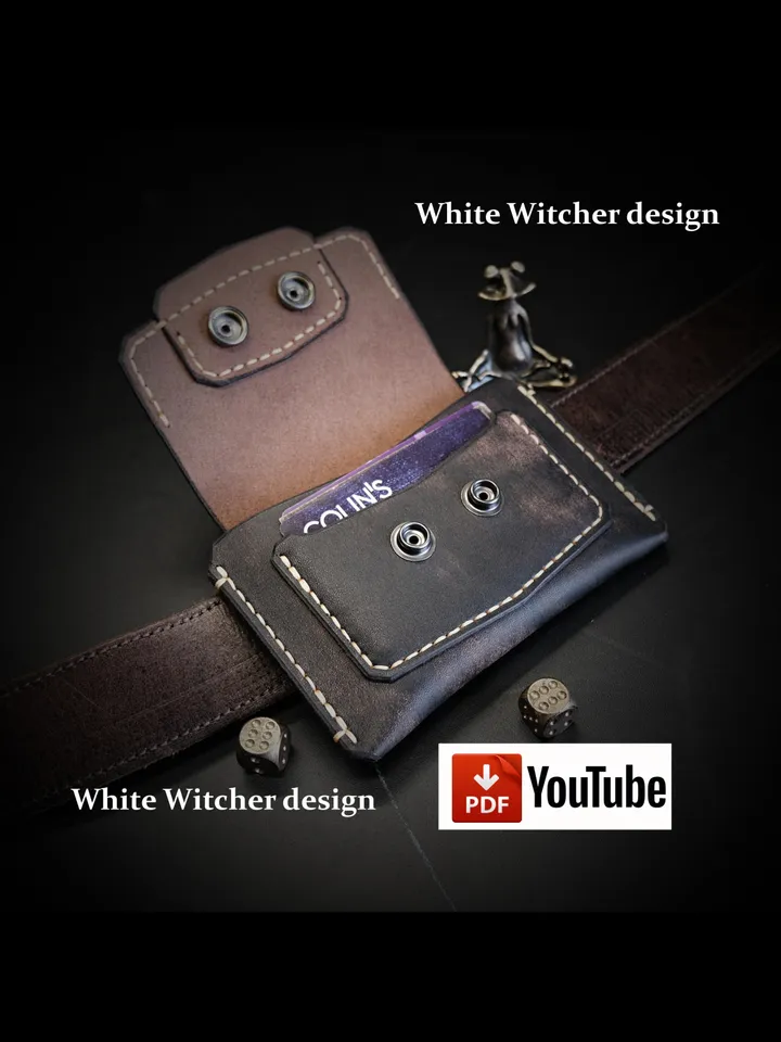PDF download Pattern to make a  Belt wallet ! EDC44