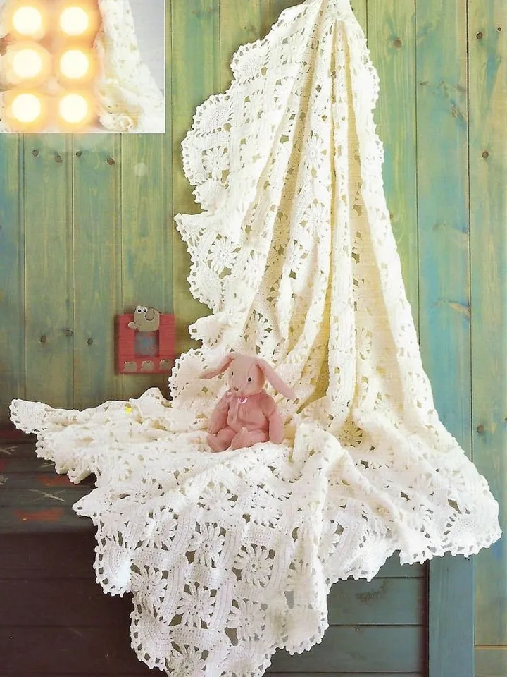 Crochet baby blanket , Baby Blanket CROCHET Pattern Afghan Blanket Crochet Pattern Blanket pdf instant download