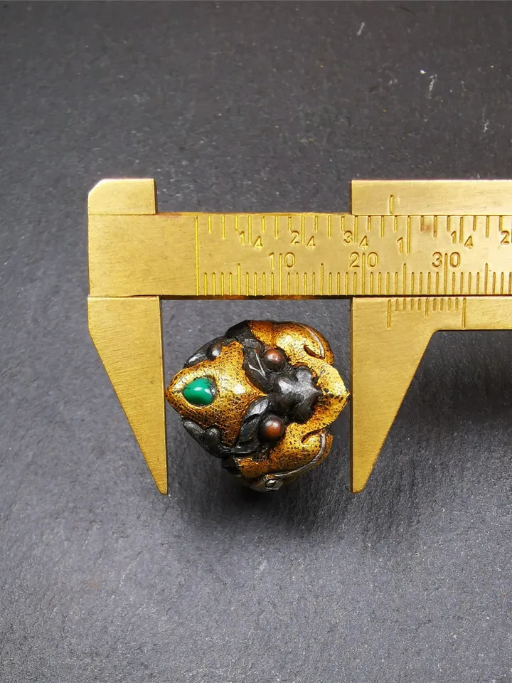 Gandhanra Unique Handcrafted Men's Ring, Tibetan Buddhist Garuda Ring,Made of Pure Gold Filled and Silver Filled,Protection Jewelry