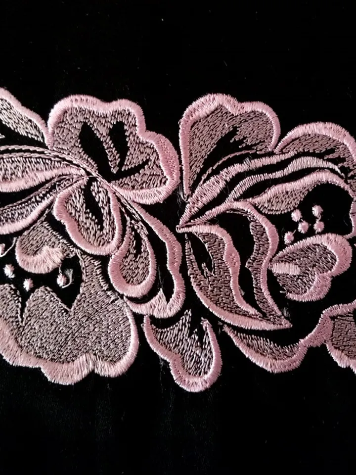 Vintage roses 6x10 not FSL Embroidery Design DIGITAL EMBROIDERY