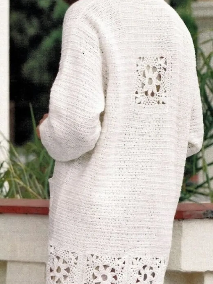 Cardigan crochet pattern, ladies cardigan crochet , lace cardigan patterns instant download